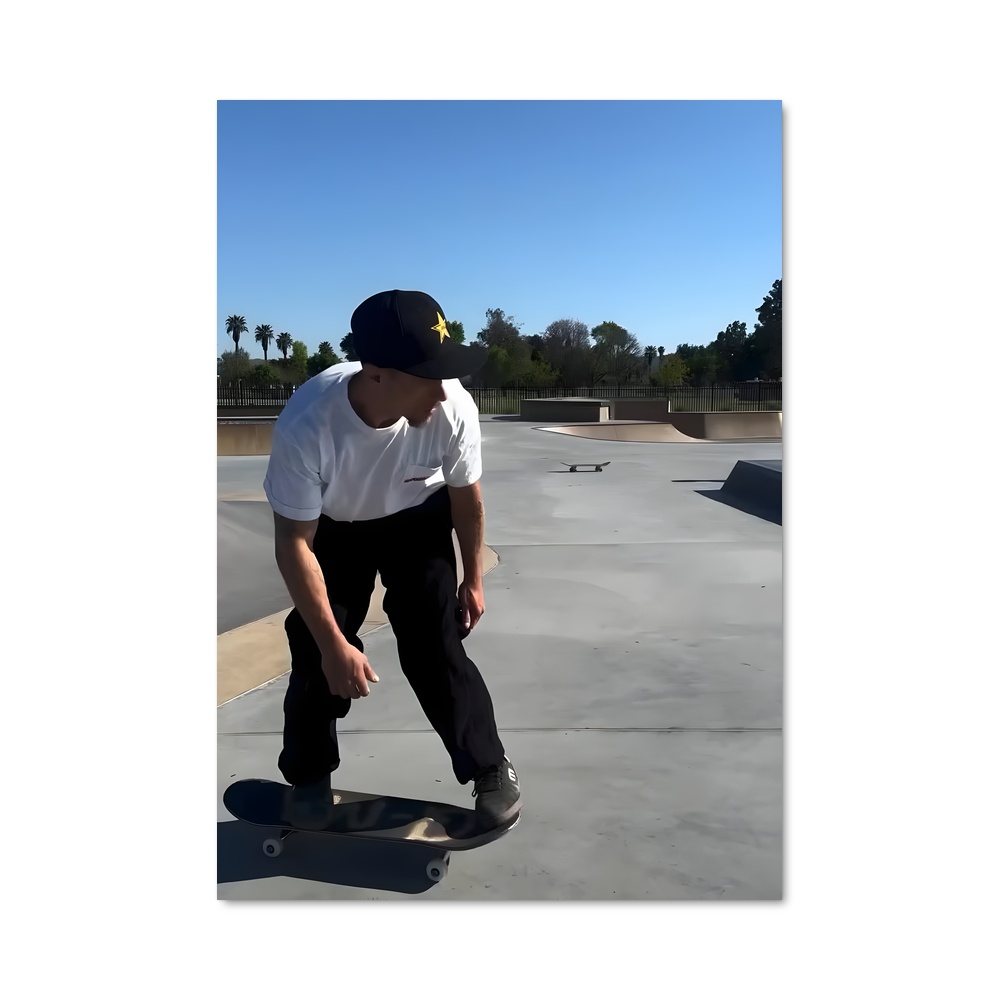 Poster Trickster de Chris Joslin – affiche Skateboard